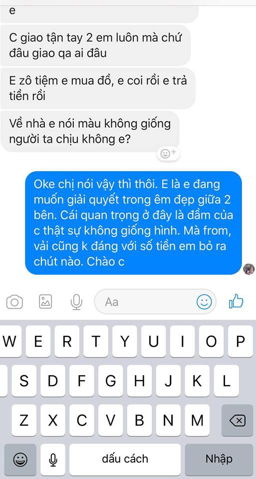 Bỏ 200 nghìn mua váy online khác xa hình, khách còn bị mắng chụp ảnh không có tâm-7