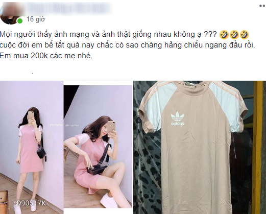 Bỏ 200 nghìn mua váy online khác xa hình, khách còn bị mắng chụp ảnh không có tâm-1