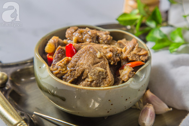 Món ngon cuối tuần: Lưỡi heo khìa nước dừa-1