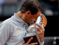 Nadal lần thứ 8 vô địch Rome Masters, trở lại số 1 thế giới