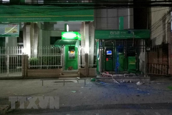 Hơn 10 quả bom phát nổ đồng loạt ở miền Nam Thái Lan-1