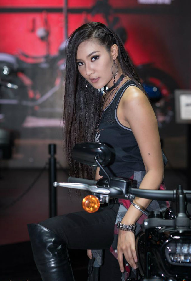 Ngắm dàn siêu mẫu nóng bỏng nhất bên xế mới đẹp lung linh-17