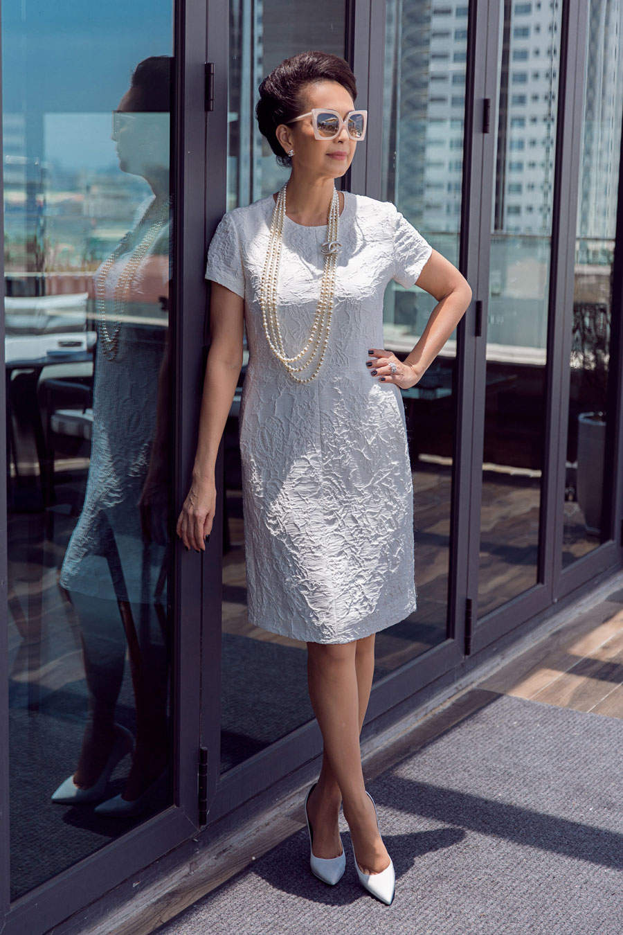 Nữ hoàng ảnh lịch một thời khoe vẻ đẹp quý phái ở tuổi U60-5