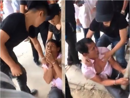 Xác minh clip người đàn ông gào khóc hoảng sợ khi bị nhóm thanh niên tự xưng CA lôi kéo bắt giữ