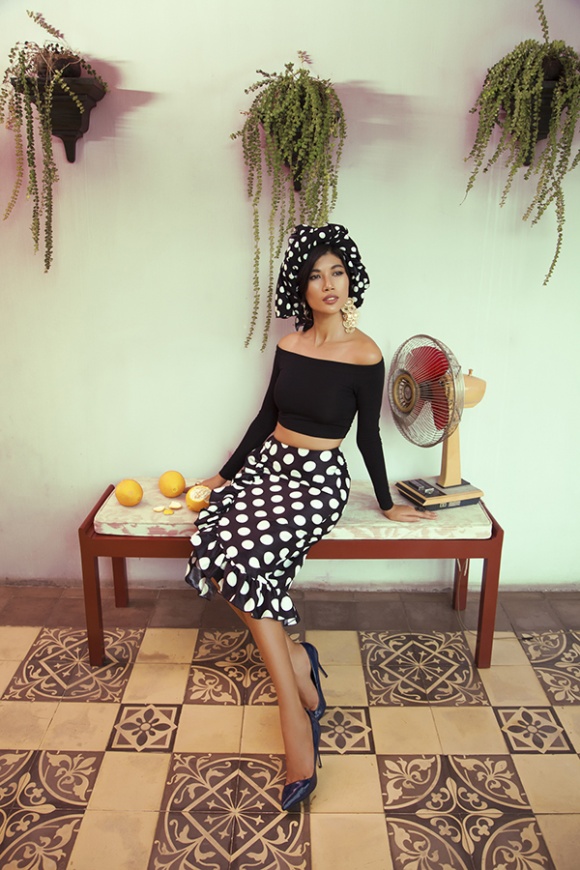 Trang Lạ hóa người đẹp La tinh tại biệt thự riêng với phong cách Havana Cuba-5