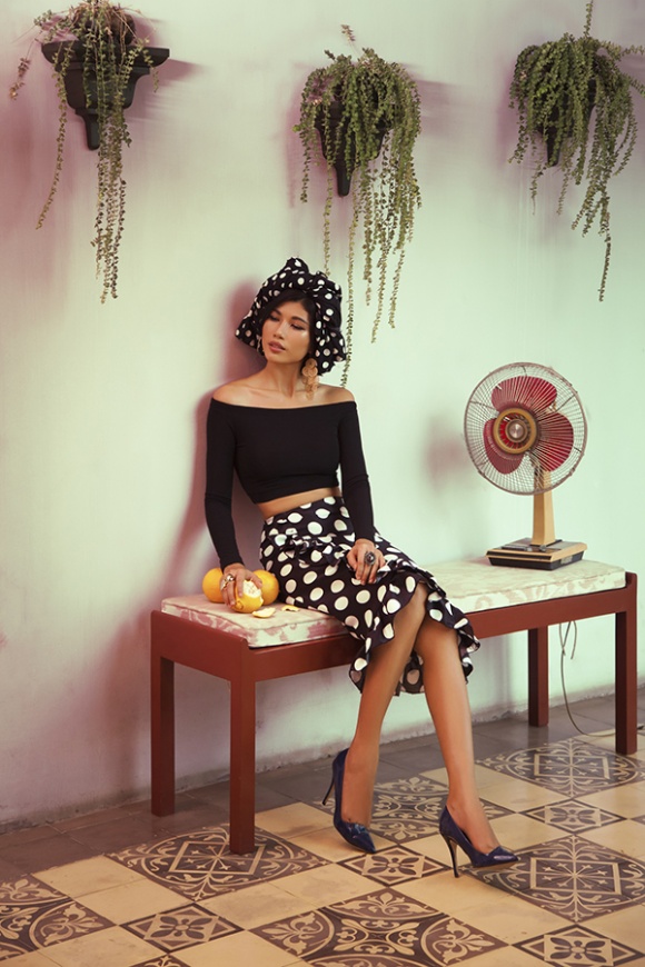 Trang Lạ hóa người đẹp La tinh tại biệt thự riêng với phong cách Havana Cuba-6