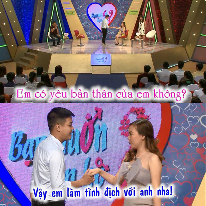 Bạn muốn hẹn hò: Màn thả thính của cô gái khiến MC Cát Tường ngại ngùng-1