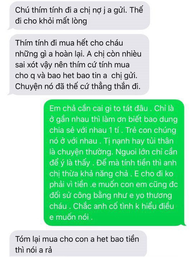 Em dâu trách móc anh chồng vì không mua quà cho con mình, dân mạng ném đá-4