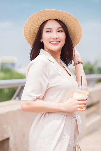 Bảo Thanh tung bộ ảnh rạng rỡ xinh đẹp trước khi bay đi Hàn Quốc-5