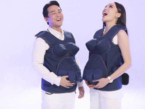Hoa hậu Kỳ Duyên: Mang bầu, tôi thấy phần bụng cực kì nặng, có cảm giác đau thốn thốn kiểu gì ấy