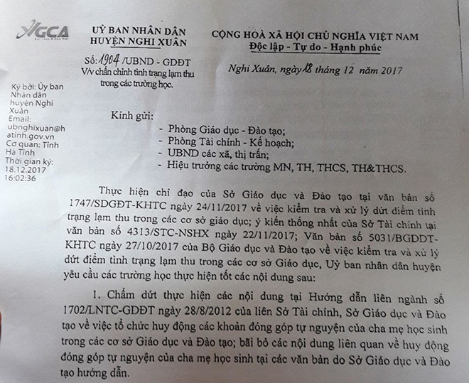 Phụ huynh yêu cầu trường trả lại hơn 300 triệu đóng góp tự nguyện-2