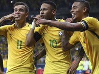 Brazil hé lộ bộ ba sát thủ sẵn sàng khuynh đảo World Cup 2018?