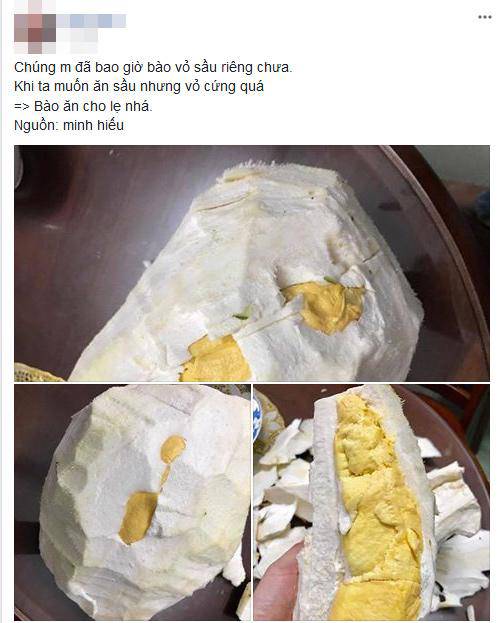 Màn vật lộn” của trai trẻ chứng tỏ bổ sầu riêng là thử thách khó nhất nhì thiên hạ-3