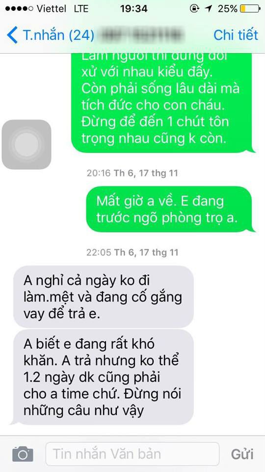 Vụ chàng trai bị tố bội bạc và quỵt nợ 40 triệu: Người trong cuộc nói gì?-7