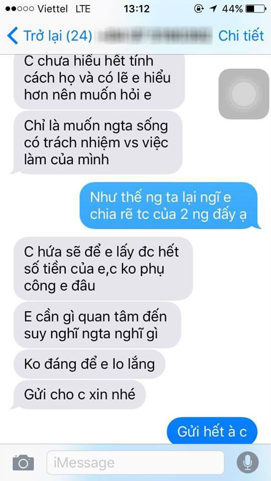 Vụ chàng trai bị tố bội bạc và quỵt nợ 40 triệu: Người trong cuộc nói gì?-8