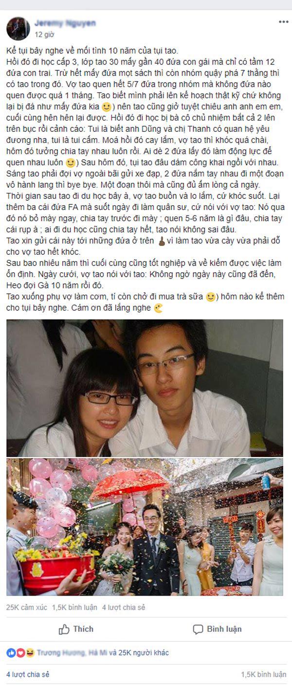 Mối tình học trò đập tan định kiến, cặp đôi yêu 10 năm khiến ngàn người ngưỡng mộ-1