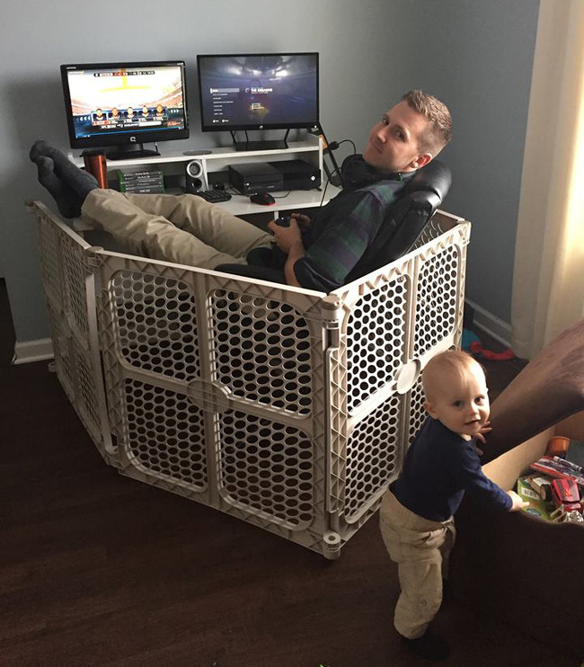 Loạt ảnh chứng tỏ đàn ông không chịu lớn-2