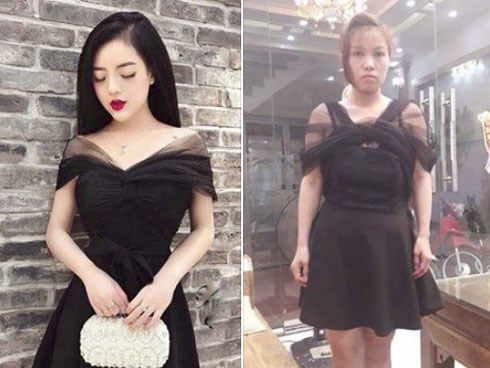 Bỏ 450 nghìn mua váy hot girl, ngậm ngùi nhận về đống bùi nhùi, bị dân mạng chê dáng xấu