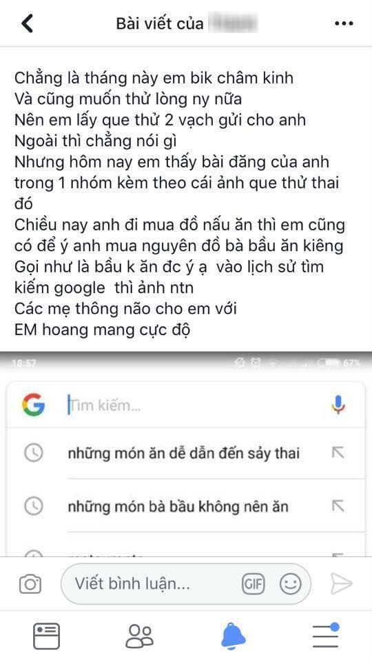 Dùng que thử thai 2 vạch để thử lòng, cô nàng bỗng hoang mang cực độ vì hành động sau đó của bạn trai mình-1