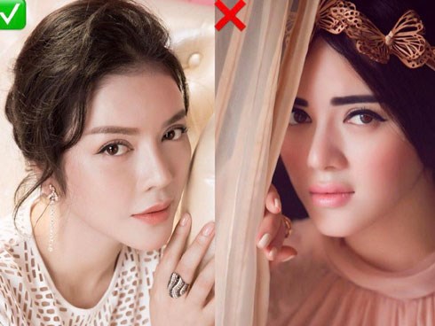 Lỗi kẻ chân mày của sao Việt đúng là 