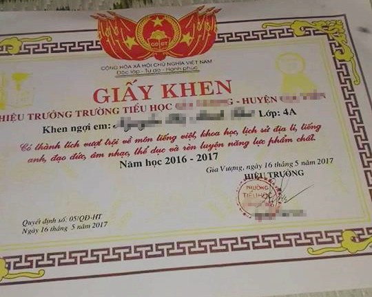 Sở GD&ĐT Hà Nội lý giải tình trạng loạn” giấy khen cuối năm học-2