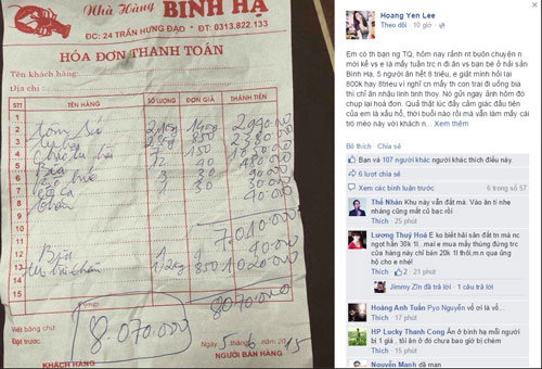 Hải sản tính tiền ghế ngồi, nước chanh phụ thu máy lạnh: Chặt chém vô đối-6