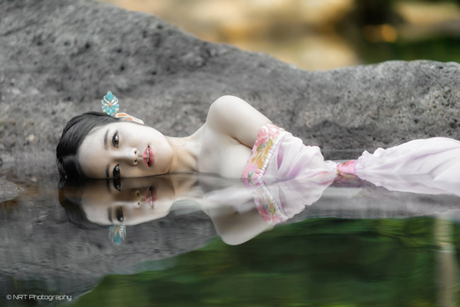 Elly Trần Thái Lan hóa mỹ nữ cổ trang gợi cảm bên suối-5