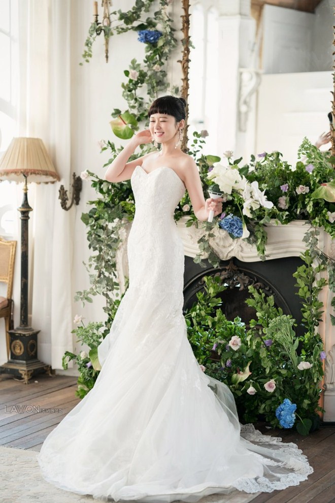 U40 Jang Nara khoe nhan sắc trẻ như gái 20 khi diện váy cưới-10