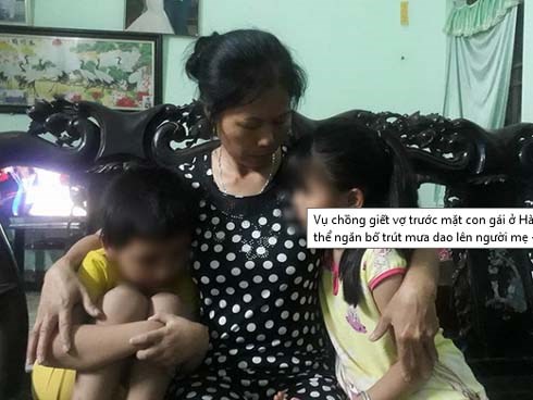 Nỗi ám ảnh của bé gái 8 tuổi khi không thể ngăn bố trút mưa dao lên người mẹ