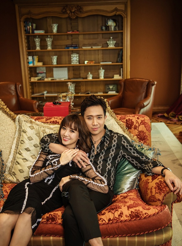 Kỉ niệm 17 tháng về chung nhà, Trấn Thành và Hari Won tung bộ ảnh tình bể bình-7