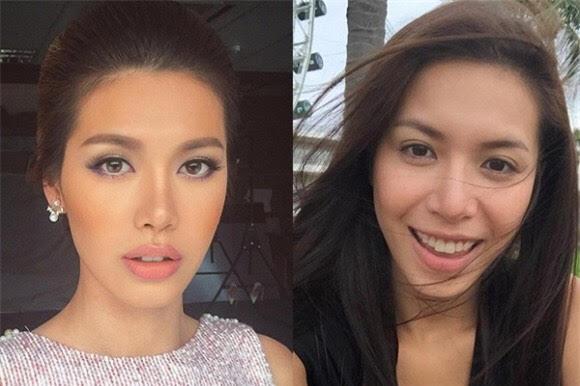 Bất ngờ trước nhan sắc thật của sao Việt sau khi tháo bỏ kính áp tròng-7