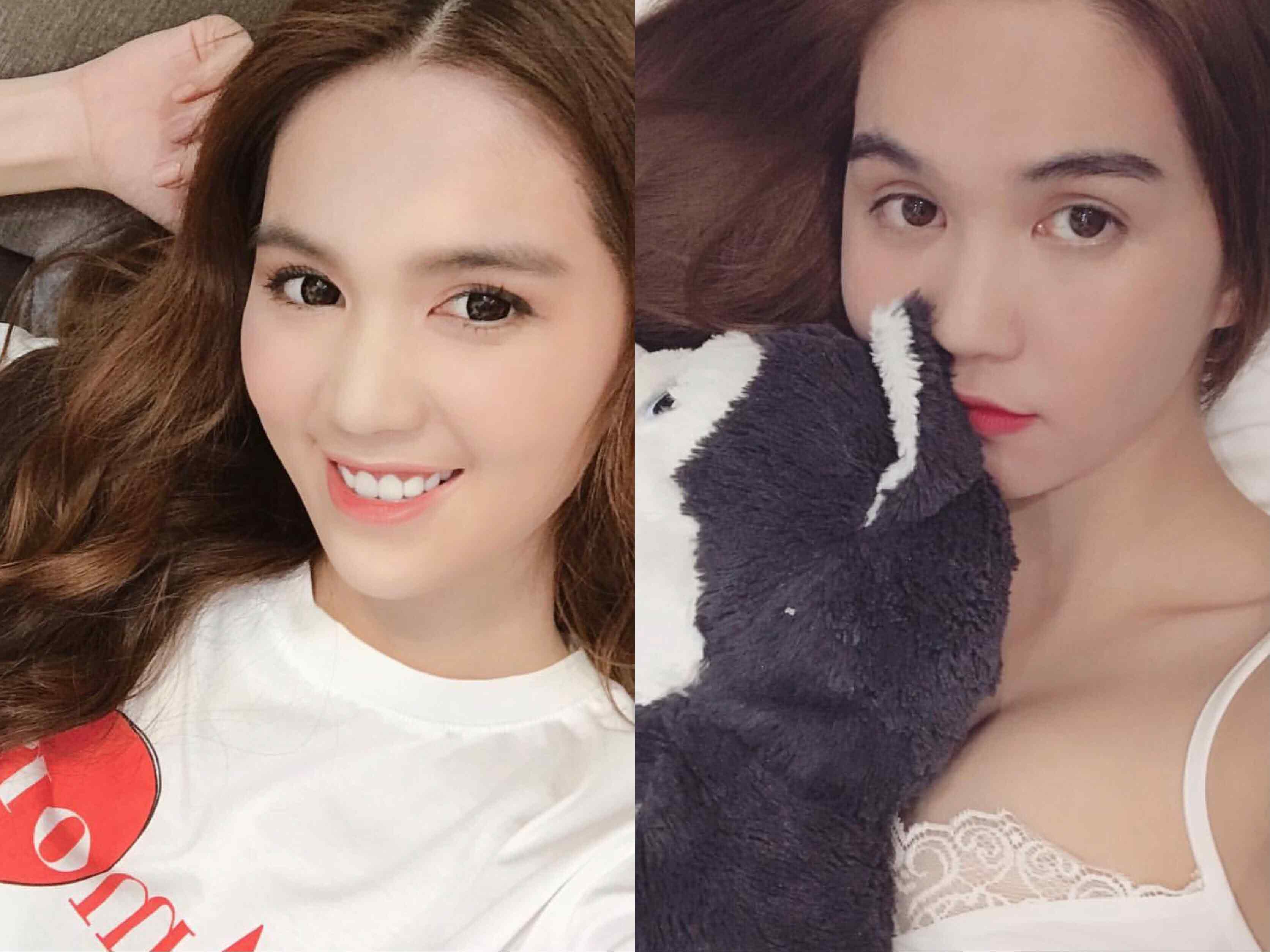 Bất ngờ trước nhan sắc thật của sao Việt sau khi tháo bỏ kính áp tròng-6