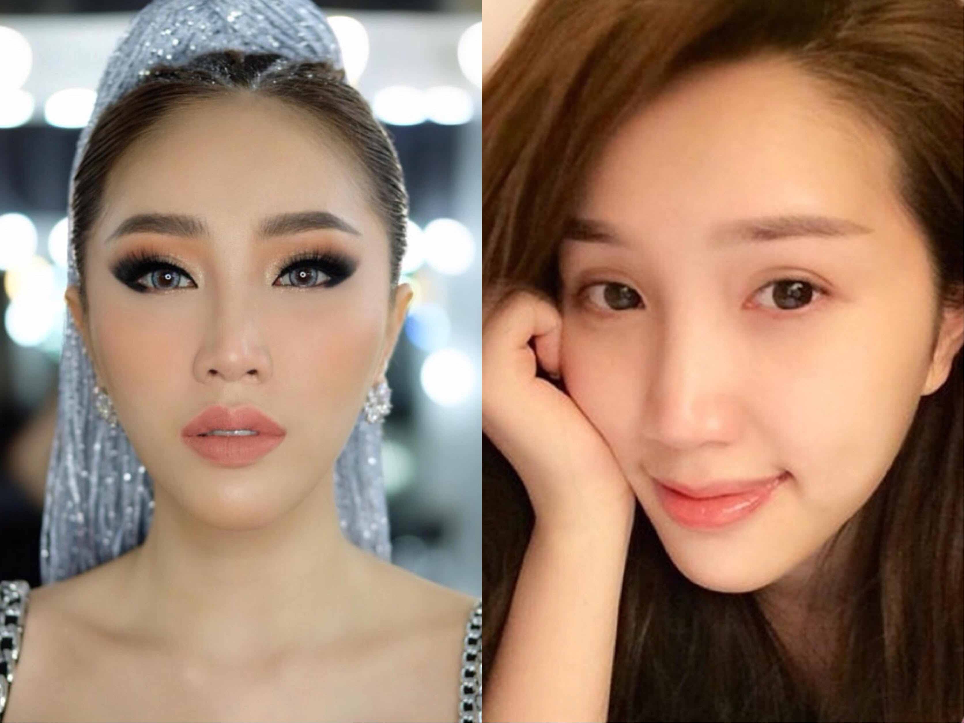 Bất ngờ trước nhan sắc thật của sao Việt sau khi tháo bỏ kính áp tròng-1