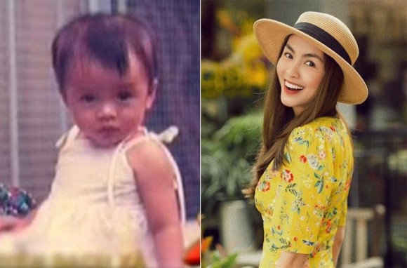 Nhân ngày Quốc tế thiếu nhi 1/6, xem lại loạt ảnh đáng yêu hết nấc của loạt sao Việt khi còn bé-7