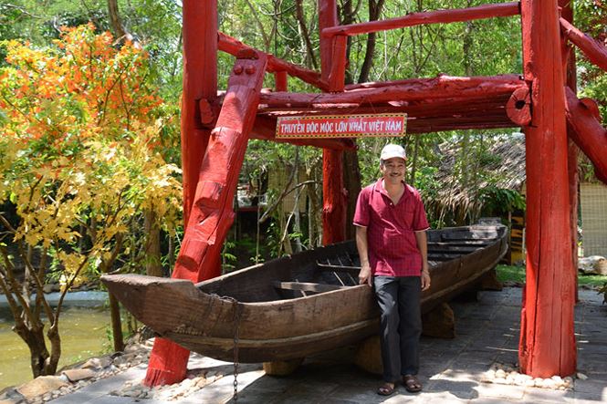 Tay chơi bậc nhất: Vườn lan rừng nhất Việt Nam, thuyền độc mộc lớn chưa từng có-3
