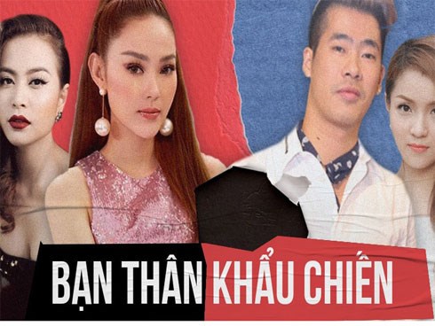 Khi những đôi bạn của Vbiz lật mặt: Càng thân nhau lắm, càng 