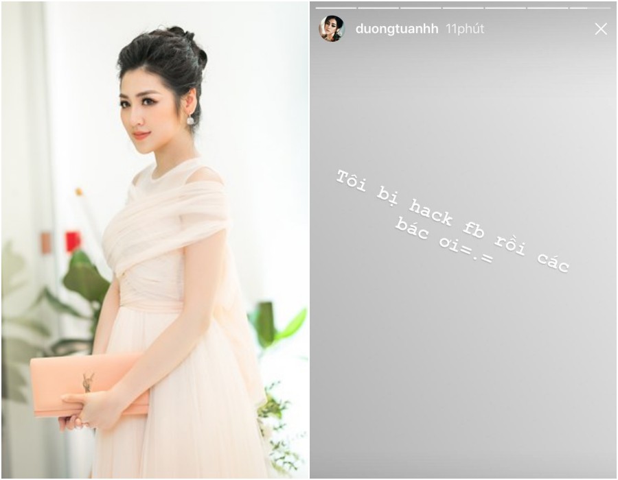 Á hậu Tú Anh là nạn nhân tiếp theo bị hacker chiếm đoạt tài khoản Facebook-1