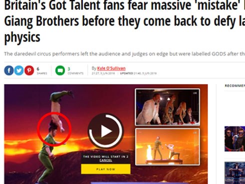 Báo chí Anh tung hô phần diễn của anh em Quốc Cơ - Quốc Nghiệp: Sửng sốt, thách thức mọi logic