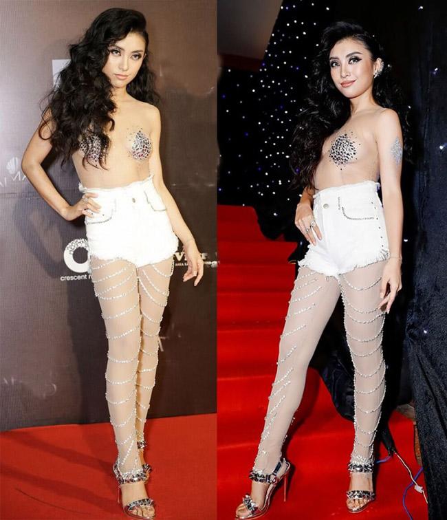 Soi lỗi thường gặp của sao Việt khi đi tất da chân-8