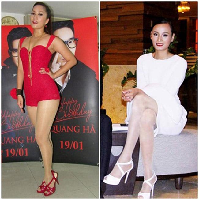 Soi lỗi thường gặp của sao Việt khi đi tất da chân-10