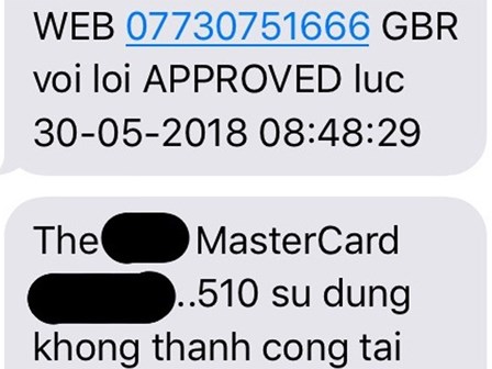Thẻ bị hack, ngân hàng nói lỗi do 'thượng đế'