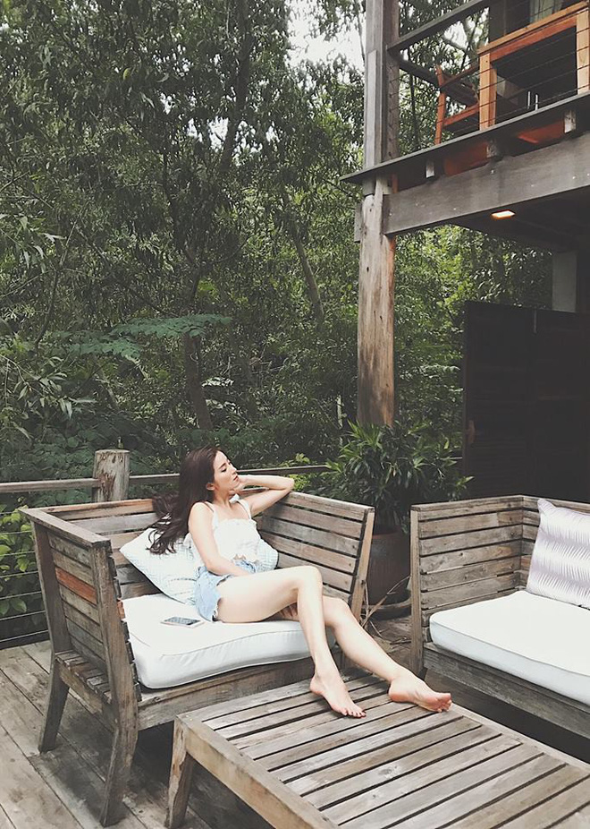 Nghi vấn cựu hot girl Ngọc Anh 8X đã chia tay chồng, làm mẹ đơn thân ở tuổi 30?-13