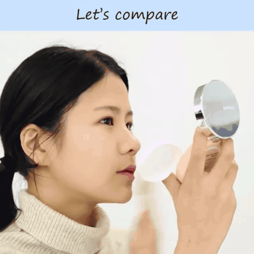 Con gái Hàn da đẹp mịn mướt là nhờ đắp thêm 2 miếng bông tẩy trang trước khi đánh kem nền hoặc cushion-7