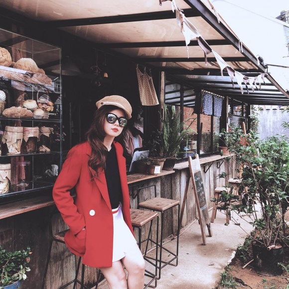 Hot girl Midu tận hưởng cảm giác bình yên ở Đà Lạt-1