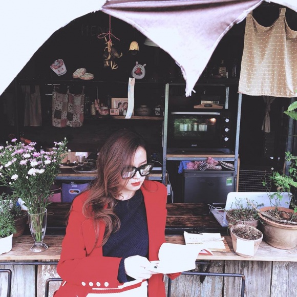 Hot girl Midu tận hưởng cảm giác bình yên ở Đà Lạt-6