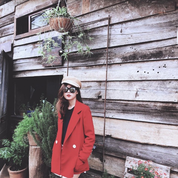 Hot girl Midu tận hưởng cảm giác bình yên ở Đà Lạt-8