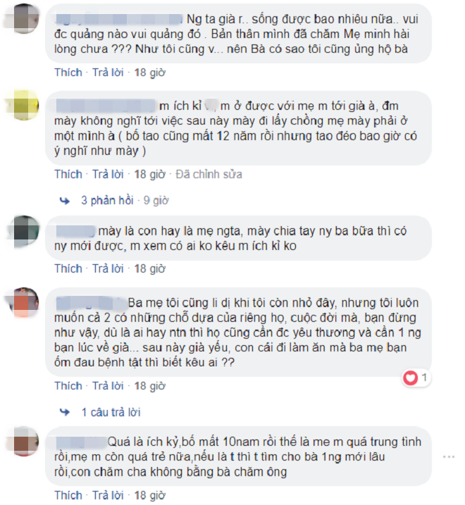 Xua đuổi những người đàn ông muốn tìm hiểu mẹ dù bố đã mất 10 năm, cô gái bị dân mạng mắng là ích kỉ-3