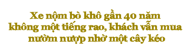 Xe nộm bò khô gần 40 năm không một tiếng rao, kiếm 4 triệu mỗi ngày của giáo sư” HN-2