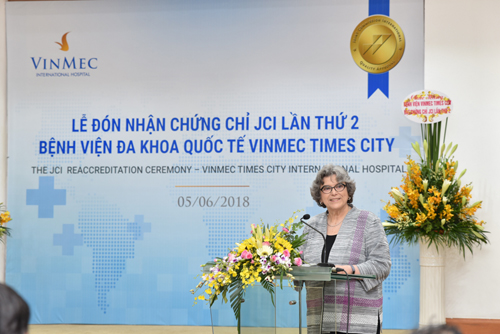 Vinmec Times City nhận chứng chỉ chất lượng JCI lần 2-4