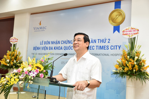 Vinmec Times City nhận chứng chỉ chất lượng JCI lần 2-5